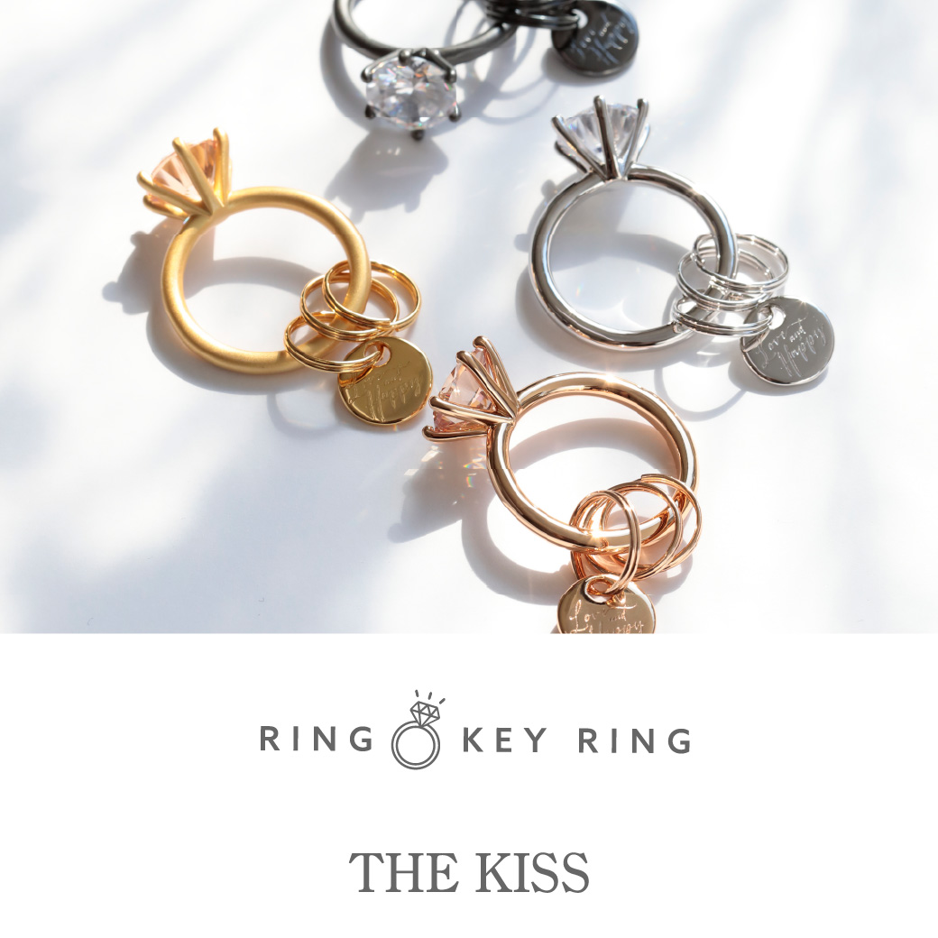 【本館4F/THE KISS】RING KEYRING