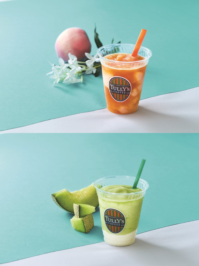 【本館6F・ストリート2・ペリチカ/タリーズコーヒー・タリーズコーヒー＆TEA】6/11～「&TEA ジャスミン香る　ピーチフローズンティー」「メロンヨーグルトスワークル®」が発売！