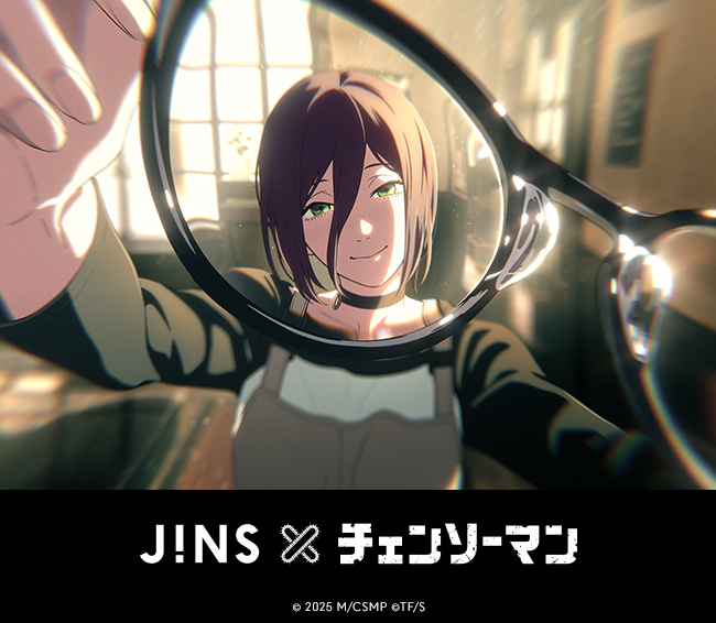【本館5F/JINS】「JINS×チェンソーマン」発売！