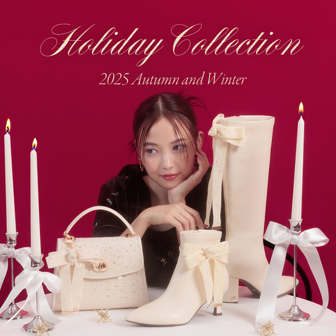 【本館4F/ランダ】ホリデーだけの特別なきらめきを纏って “Holiday Collection” 〈10月31日（金）発売開始〉