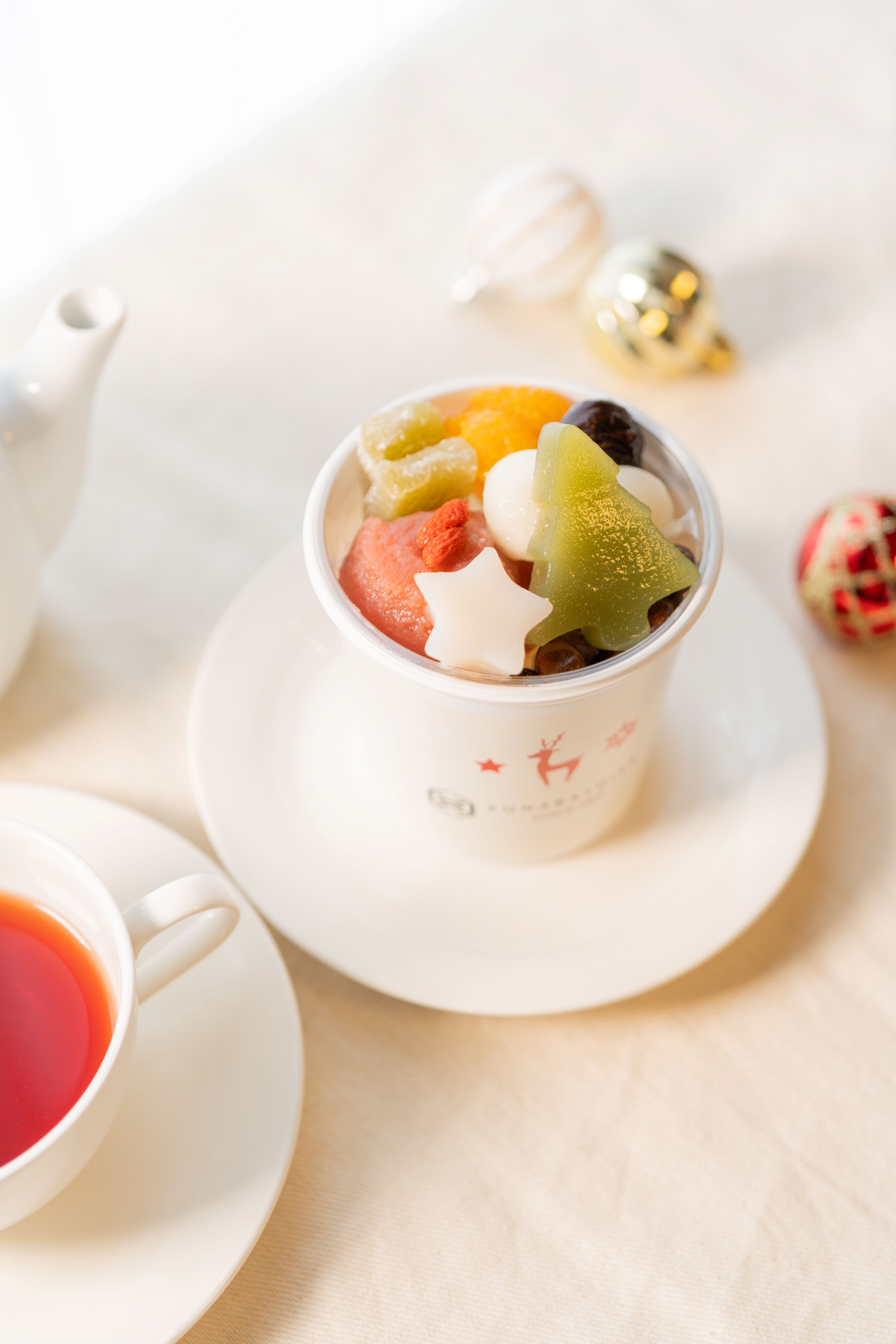 【エキナカ3F/船橋屋こよみ】予告！12月〜クリスマスあんみつ