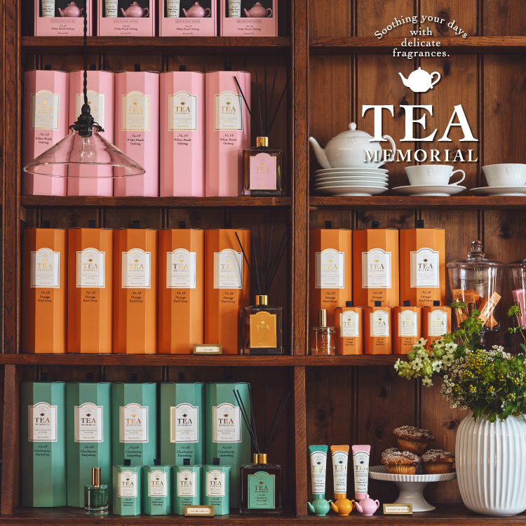 【本館4F/アフタヌーンティー・リビング】12/26発売スタート！フレグランスシリーズ「TEA MEMORIAL」がリニューアル！
