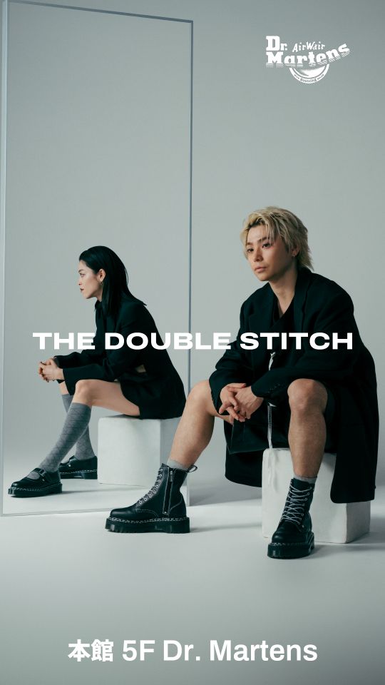 【本館5F/ドクターマーチン】新作紹介！DOUBLE STITCH SERIES