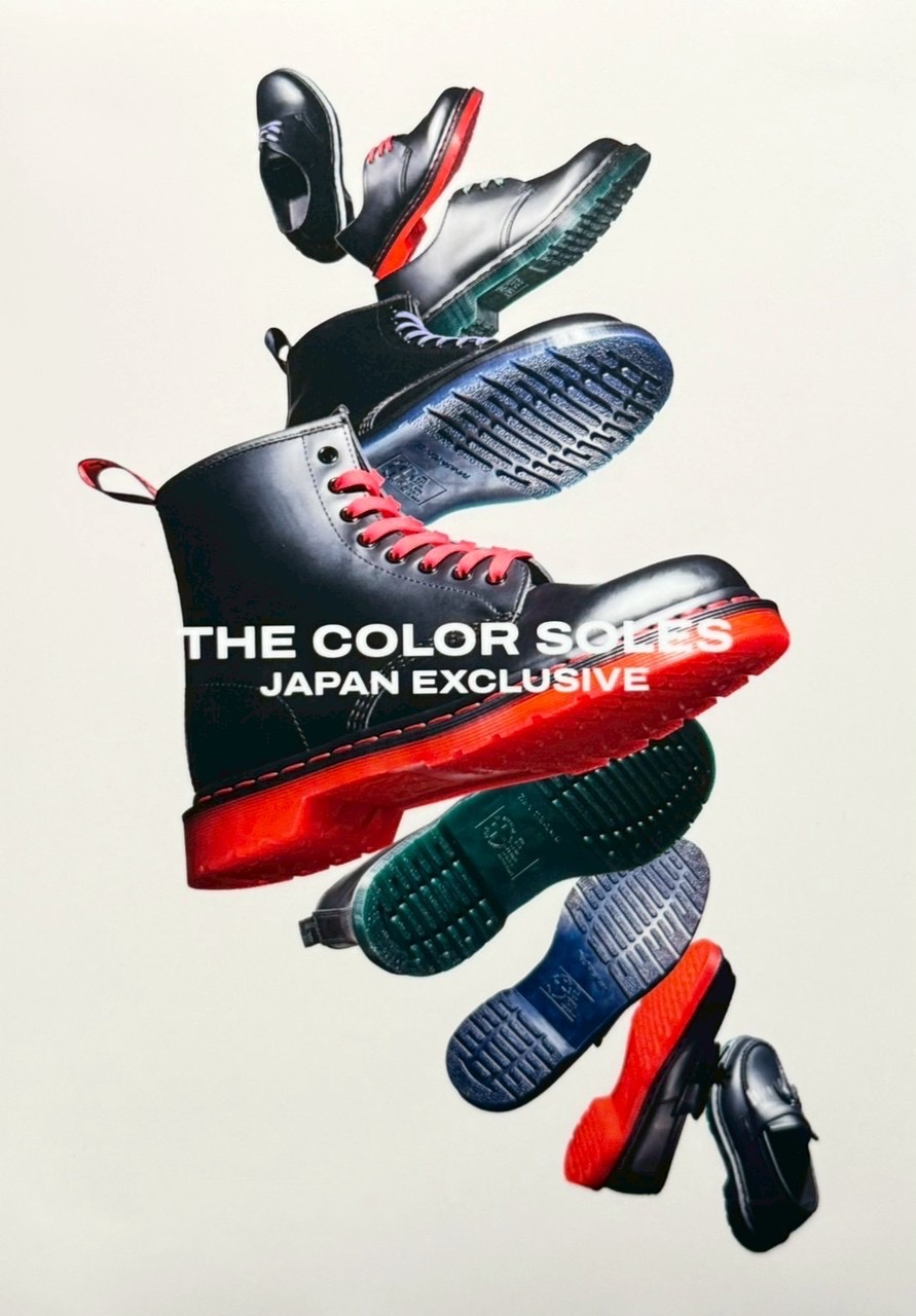 【本館5F/ドクターマーチン】THE COLOR SOLES JAPAN EXCLUSIVE