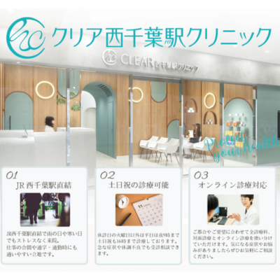 【アネックス/クリア西千葉クリニック】クリニックのご紹介♪